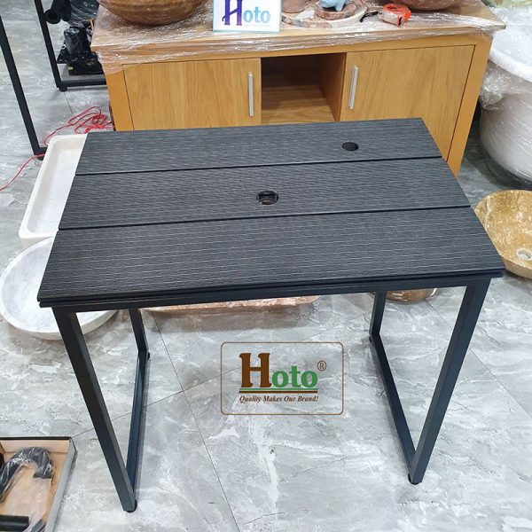 Kệ lavabo bằng gỗ nhựa