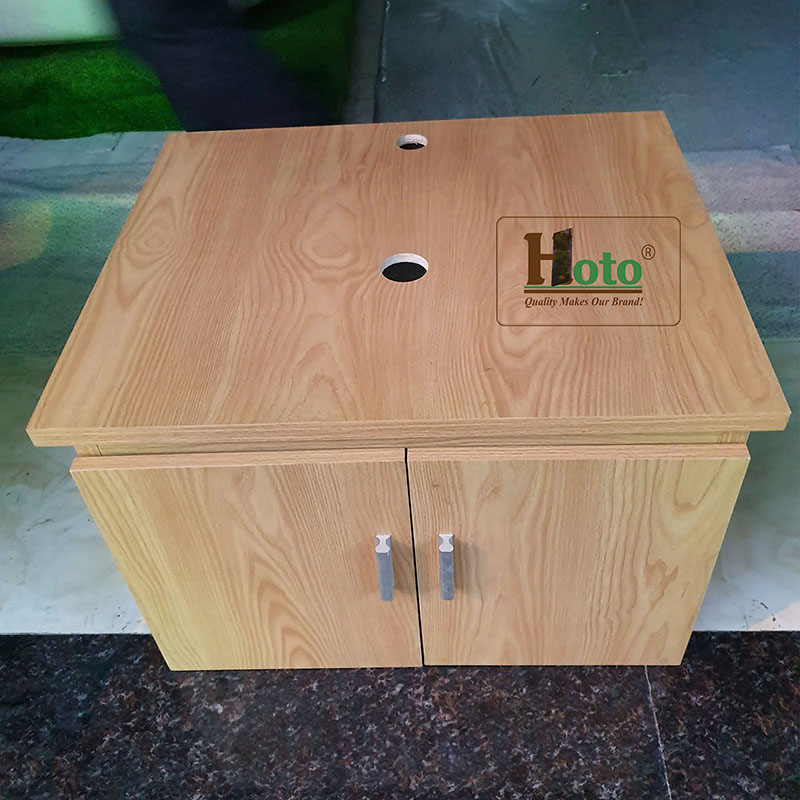Tủ lavabo bằng nhựa treo tường gọn gàng.